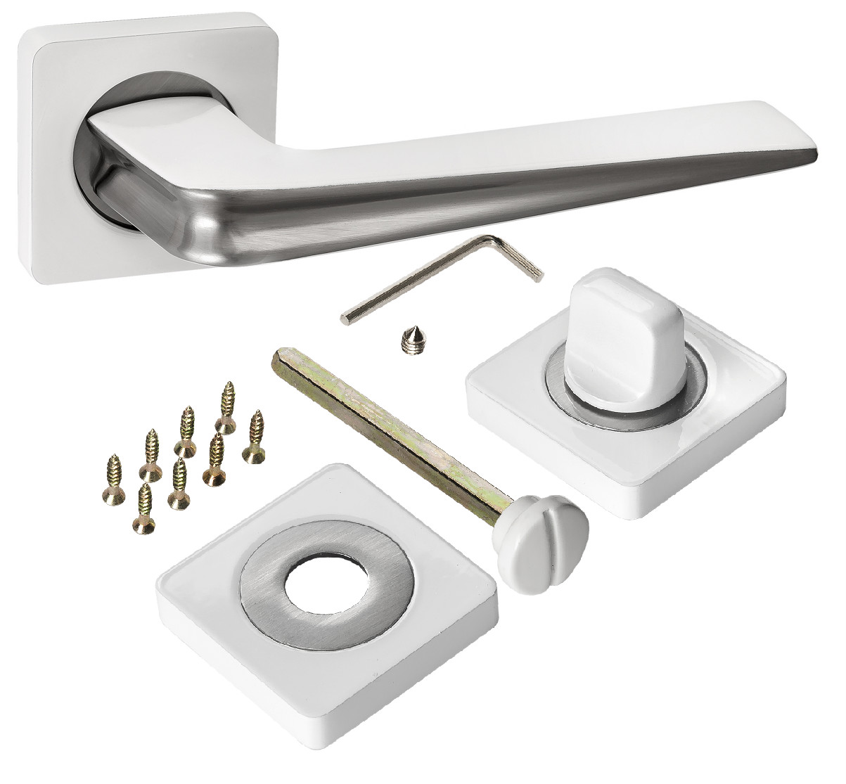 Дверной замок renz в разобранном виде